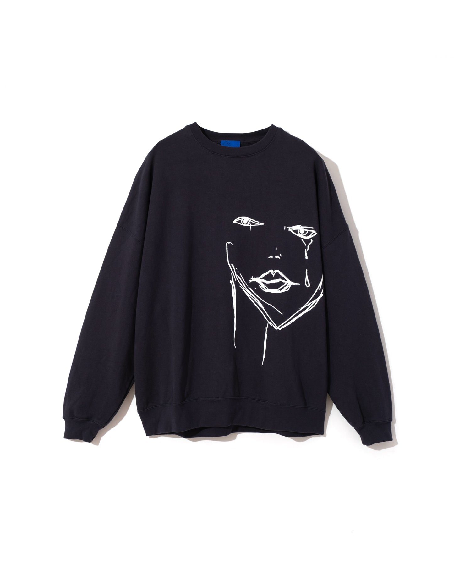 Tears Back Logo Crew Neck