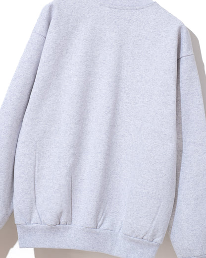 Hermonie Heavyweight Crew Neck
<ashgrey×lime green>