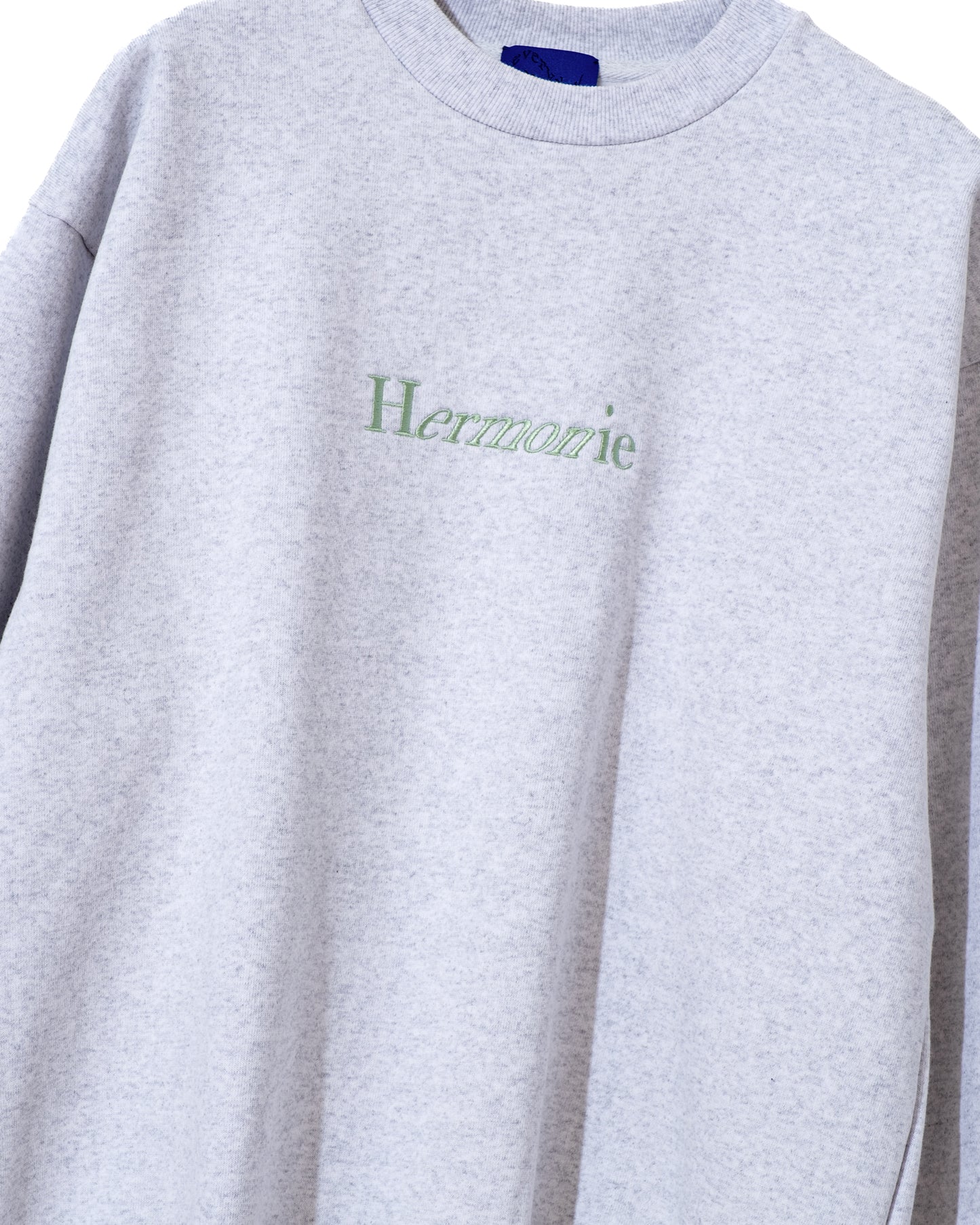 Hermonie Heavyweight Crew Neck
<ashgrey×lime green>