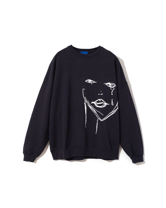 Tears Back Logo Crew Neck